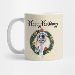 Jack Skellington Happy Holidays Mug